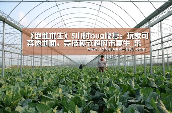 《绝地求生》5小时bug修复:玩家可穿透地面,竞技模式超时未复生_乐鱼app(图3) 乐鱼体育
